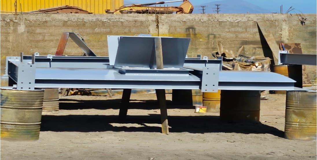 Revestimiento técnico aplicado a equipo industrial